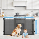 Puerta retráctil en malla - Seguridad para los niños y mascotas👶🐾