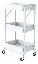 Organizador Carro Plegable Multiuso De 3 Niveles