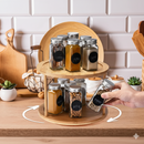 DuoSpin Bambu 360 -  Organizador De Cocina Giratorio 2 niveles